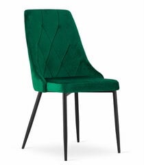 3-ių kėdžių komplektas Imola, žalias kaina ir informacija | Virtuvės ir valgomojo kėdės | pigu.lt