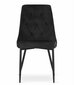 2-ių kėdžių komplektas Imola, juodas цена и информация | Virtuvės ir valgomojo kėdės | pigu.lt