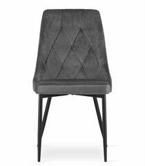 2-ių kėdžių komplektas Imola, pilkas kaina ir informacija | Virtuvės ir valgomojo kėdės | pigu.lt