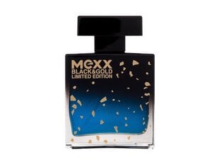 Туалетная вода Mexx Black Gold Limited Edition EDT для мужчин, 50 мл цена и информация | Мужские духи | pigu.lt