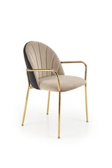 Valgomojo kėdė Halmar K500, smėlio spalvos kaina ir informacija | Virtuvės ir valgomojo kėdės | pigu.lt