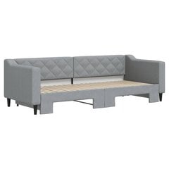 Sofa-lova vidaXL, 80x200 cm, pilka цена и информация | Кровати | pigu.lt