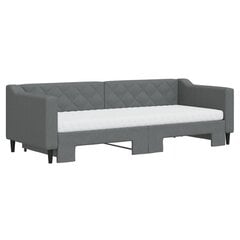 Sofa-lova vidaXL, 80x200 cm, pilka kaina ir informacija | Lovos | pigu.lt