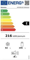 Electrolux ENT6NE18S цена и информация | Холодильники | pigu.lt