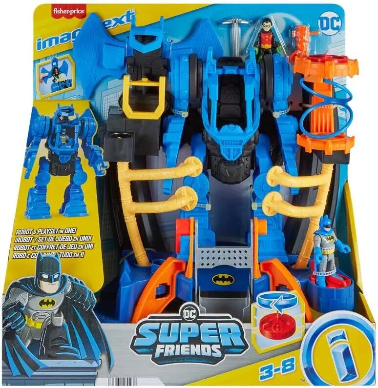 Figūrėlių rinkinys Fisher-Price Imaginext DC Super Friends Batman kaina ir informacija | Žaislai berniukams | pigu.lt