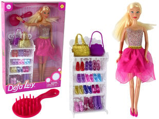 Кукла Люси в розовом платье и с аксессуарами цена и информация | Игрушки для девочек | pigu.lt