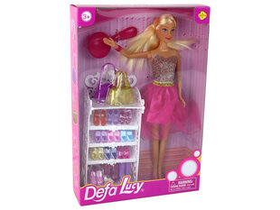 Lėlė Lucy ir aksesuarai, rožinė kaina ir informacija | Žaislai mergaitėms | pigu.lt