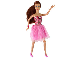 Кукла Люси в розовом платье и с аксессуарами цена и информация | Игрушки для девочек | pigu.lt