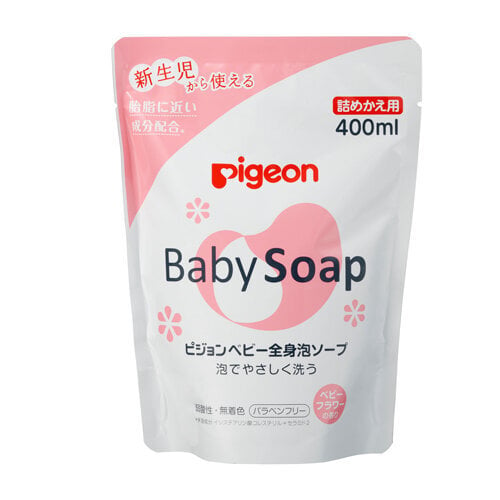 Skystas muilas vaikams Pigeon Baby Soap, Flower papildymas, 400 ml цена и информация | Kosmetika vaikams ir mamoms | pigu.lt