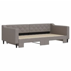 Sofa-lova vidaXL, 100x200 cm, pilka kaina ir informacija | Lovos | pigu.lt