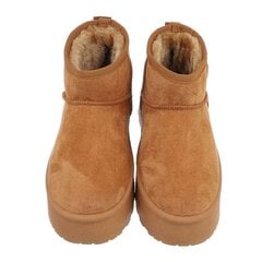 Женские сапоги 152171 01, коричневые цена и информация | Женские ботинки | pigu.lt