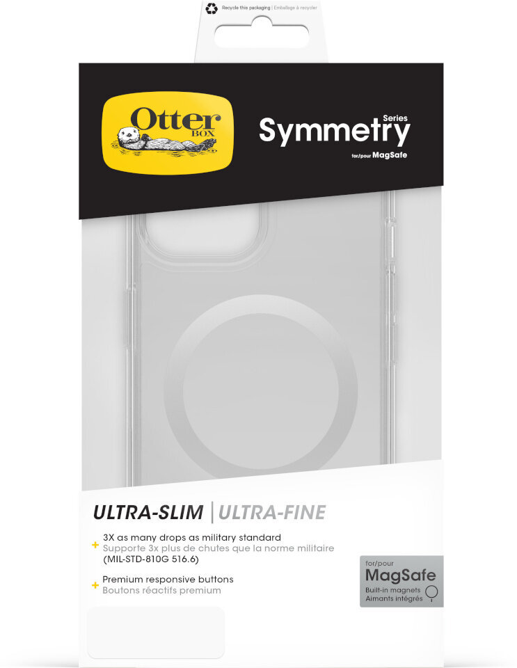 Otterbox Symmetry Clear Mag kaina ir informacija | Telefono dėklai | pigu.lt