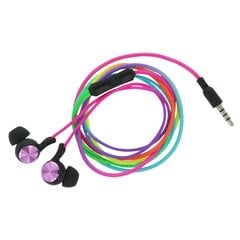 Setty wired earphones SPD-J-313 rainbow цена и информация | Теплая повязка на уши, черная | pigu.lt