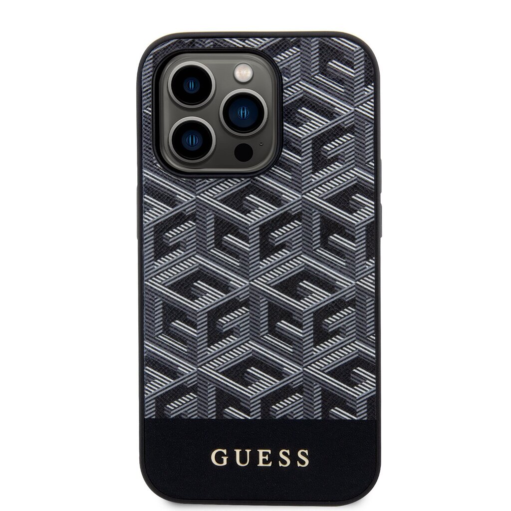 CG Mobile Guess PU G Cube MagSafe Case GUHMP15LHGCFSEK kaina ir informacija | Telefono dėklai | pigu.lt