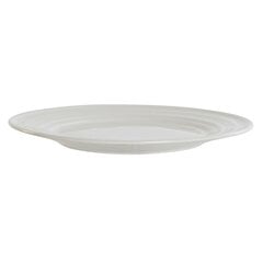 Плоская тарелка DKD Home Decor Белый Фарфор 27 x 27 x 2 cm цена и информация | Посуда, тарелки, обеденные сервизы | pigu.lt