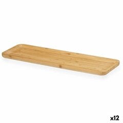 стол Закуска Коричневый Бамбук 46 x 1,6 x 15 cm (12 штук) цена и информация | Разделочная доска | pigu.lt
