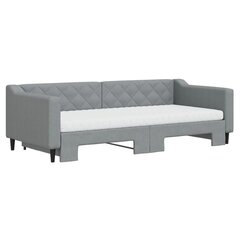 Sofa-lova vidaXL, 90x200 cm, pilka kaina ir informacija | Lovos | pigu.lt