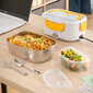 InnovaGoods elektrinė maisto dėžutė, 23,5 x 10,5 x 17 cm цена и информация | Maisto saugojimo  indai | pigu.lt