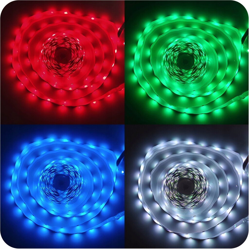 LED juosta, 10m RGB 5050 Sparso kaina ir informacija | LED juostos | pigu.lt