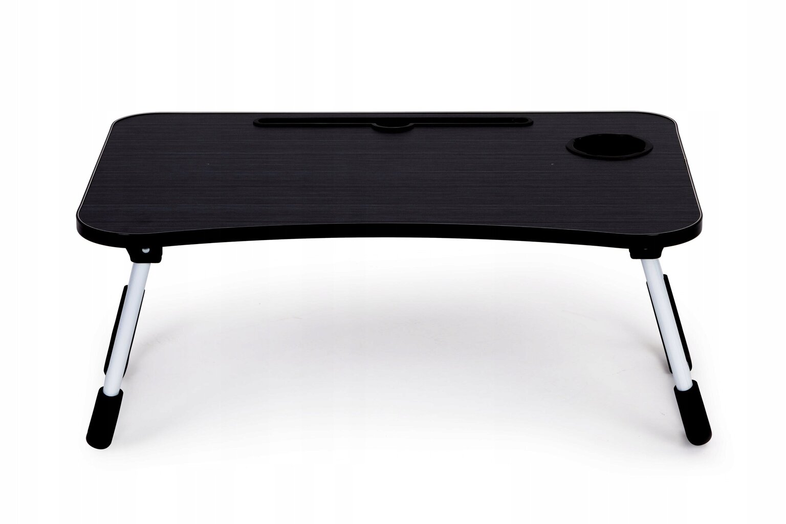 Nešiojamojo kompiuterio staliukas ModernHome, juodas цена и информация | Kompiuteriniai, rašomieji stalai | pigu.lt