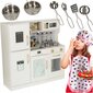 Medinė virtuvėlė vaikams kaina ir informacija | Žaislai mergaitėms | pigu.lt