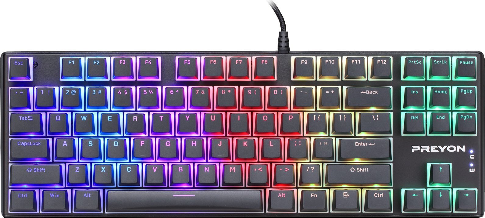 Preyon Brown Blitz Claw Gateron PBRBC87B kaina ir informacija | Klaviatūros | pigu.lt