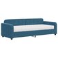 Sofa-lova vidaXL, 80x200 cm, mėlyna kaina ir informacija | Lovos | pigu.lt