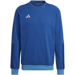 Bluza męska adidas Tiro 23 Competition Crew niebieska HU1325 58217-283 цена и информация | Мужские толстовки | pigu.lt