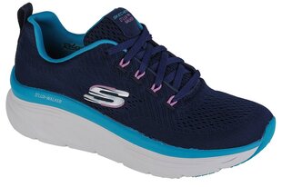 Sportiniai batai moterims Skechers, mėlyni kaina ir informacija | Sportiniai bateliai, kedai moterims | pigu.lt