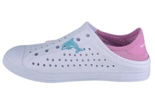 Sportiniia batai mergaitėms Skechers Guzman Steps 308310L-WHT, balti kaina ir informacija | Sportiniai batai vaikams | pigu.lt