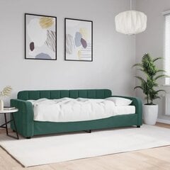 Sofa-lova vidaXL, 80x200 cm, žalia kaina ir informacija | Lovos | pigu.lt