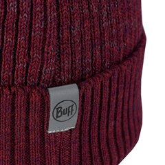 Вязаная зимняя шапка унисекс из шерсти мериноса Buff Solid Garnet цена и информация | Женские шапки | pigu.lt