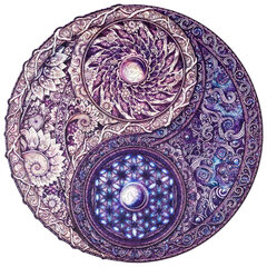 Medinė dėlionė Unidragon Mandala Overarching Opposites, 200 det. цена и информация | Пазлы | pigu.lt