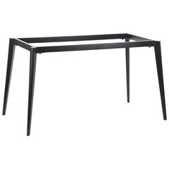 Metalinis stalo ar rašomojo stalo rėmas NY-A385, 115x64x72 cm, juodas kaina ir informacija | Baldinės kojelės ir kojos | pigu.lt