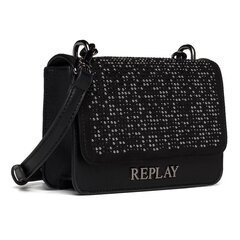 Женская сумочка Replay FW3001-A0122G-098, черная цена и информация | Женские сумки | pigu.lt