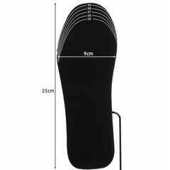 Šildomi batų vidpadžiai, 35-40 dydis kaina ir informacija | Drabužių ir avalynės priežiūros priemonės | pigu.lt