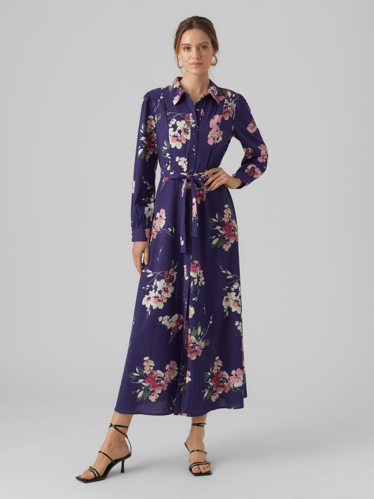 Vero Moda suknelė moterims 10294989*01, violetinė kaina ir informacija | Suknelės | pigu.lt