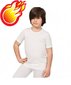Termo apatiniai marškinėliai vaikams Namaldi 372, balti цена и информация | Žiemos drabužiai vaikams | pigu.lt