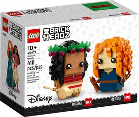 40621 LEGO® BrickHeadz Moana and Merida kaina ir informacija | Konstruktoriai ir kaladėlės | pigu.lt