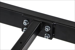 Metalinis rašomojo stalo rėmas Stema NY-131A, 70 cm, juodas kaina ir informacija | Baldinės kojelės ir kojos | pigu.lt