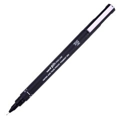 Маркер Uni-Ball Mitsubishi Pencil PIN 01-200(S), 12 шт., черный цвет цена и информация | Kanceliarinės prekės | pigu.lt