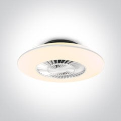 ONELight lubinis šviestuvas LED Plafo Fan 24002/W kaina ir informacija | Lubiniai šviestuvai | pigu.lt