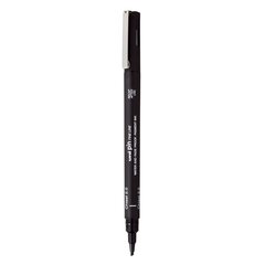 Маркер Uni-Ball Mitsubishi Pencil Pin CS1-200(S), 12 шт, черный цвет цена и информация | Канцелярские товары | pigu.lt