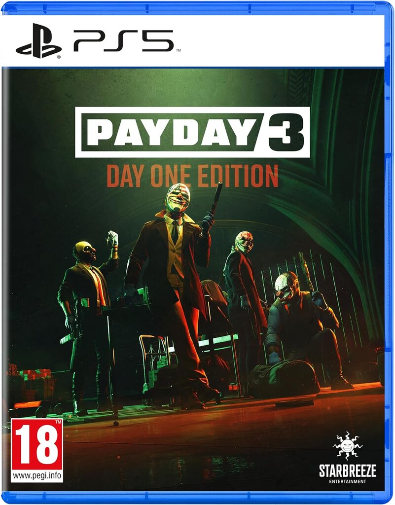 Payday 3 - Day One Edition (PS5) kaina ir informacija | Kompiuteriniai žaidimai | pigu.lt