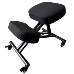 Ergonomiška kėdė Black Point O'Kneel Small, juoda цена и информация | Офисные кресла | pigu.lt