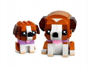 40543 LEGO® BrickHeadz St. Bernard kaina ir informacija | Konstruktoriai ir kaladėlės | pigu.lt