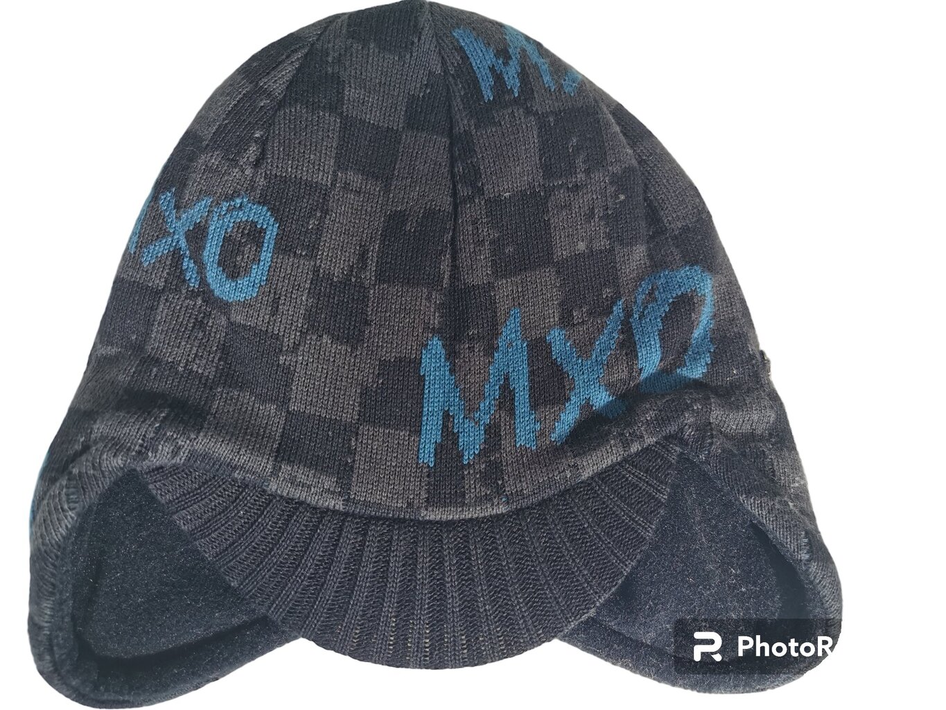 Kepurė berniukams Maximo, juoda/mėlyna kaina ir informacija | Kepurės, pirštinės, šalikai berniukams | pigu.lt