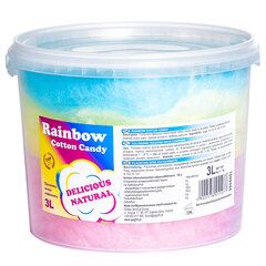 Spalvinga vaivorykštinė cukraus vata Rainbow Cotton Candy 3L kaina ir informacija | Virtuvės įrankiai | pigu.lt