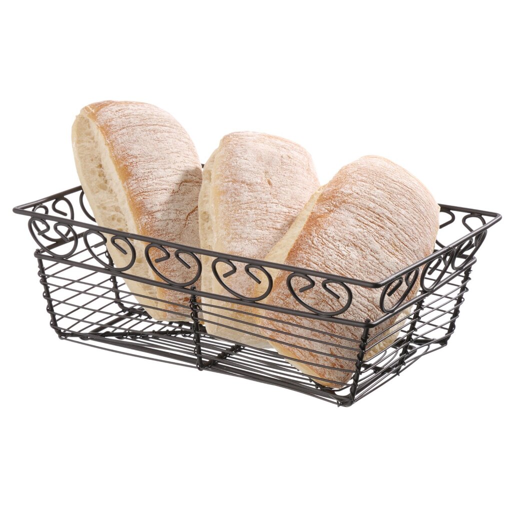 Hendi krepšelis duonai, juodas kaina ir informacija | Virtuvės įrankiai | pigu.lt