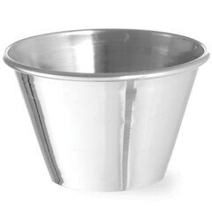 Чаша-кормушка, блюдо для соусов и подливок, нержавеющая сталь, диаметр. 62 мм 12 шт по 70 мл - Hendi 400029 цена и информация | Посуда, тарелки, обеденные сервизы | pigu.lt